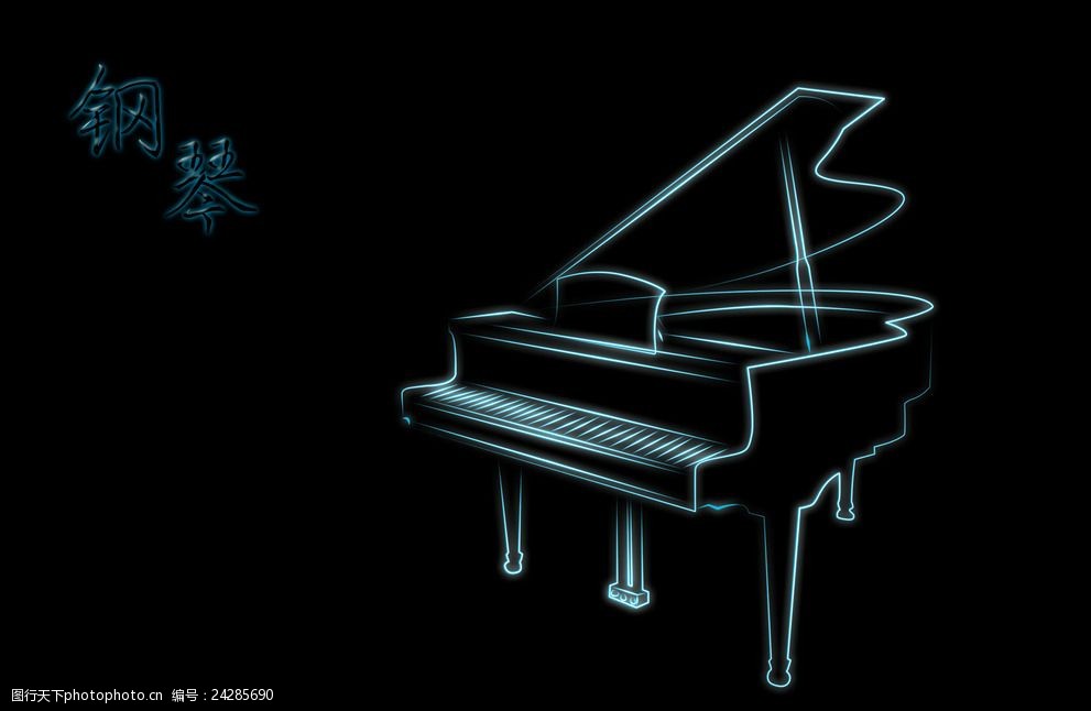 光影间的琴键诗篇 唯美光线与钢琴的共鸣